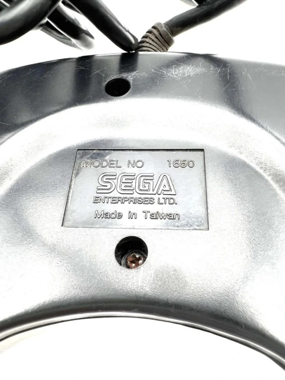 Vintage Sega Genesis Console with Controller
